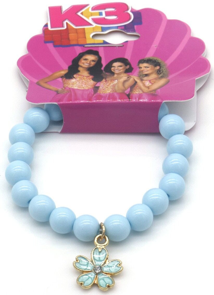 Armband K3 zeesterren met bloemetje