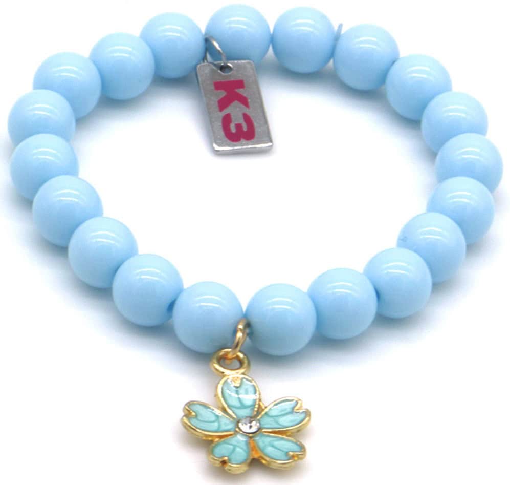 Armband K3 zeesterren met bloemetje - Afbeelding 2