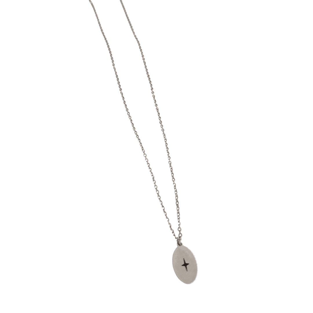 Zilveren ketting kruisje