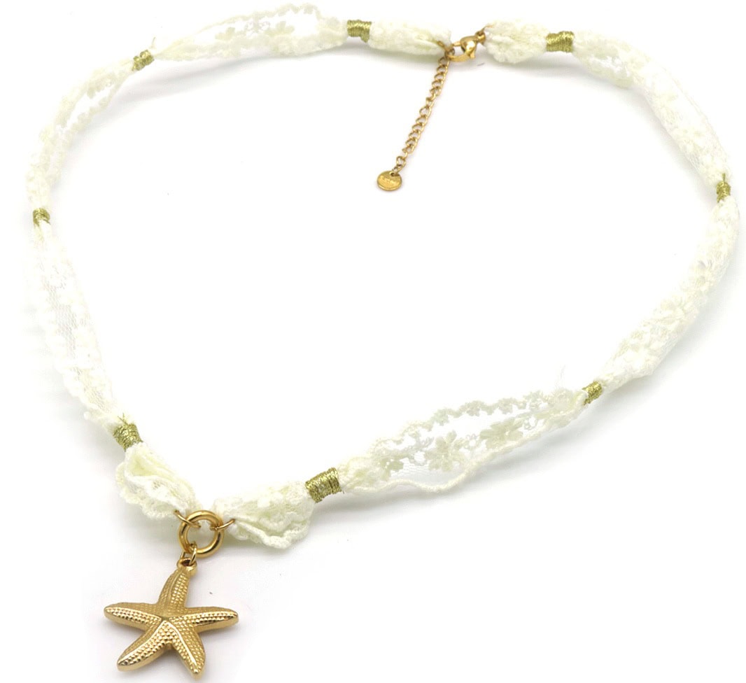 Ketting Lace-Starfish