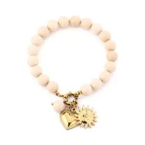 Kralenarmband Met Trendy Bedels