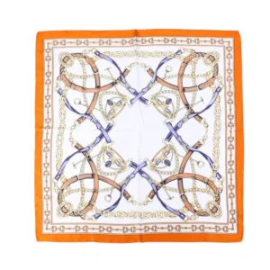 Sjaaltje In The Navy Oranje
