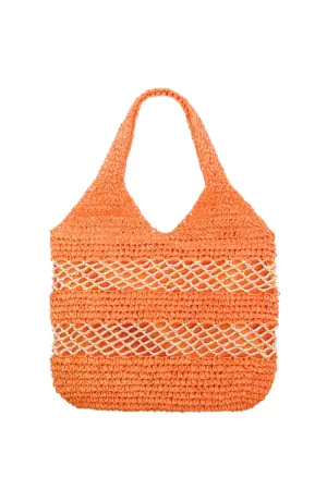 Beach Bag Colorful Rebel oranje