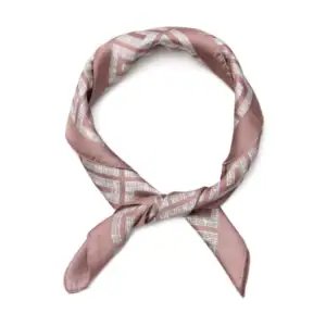 Sjaaltje G Print Pink geknoopt