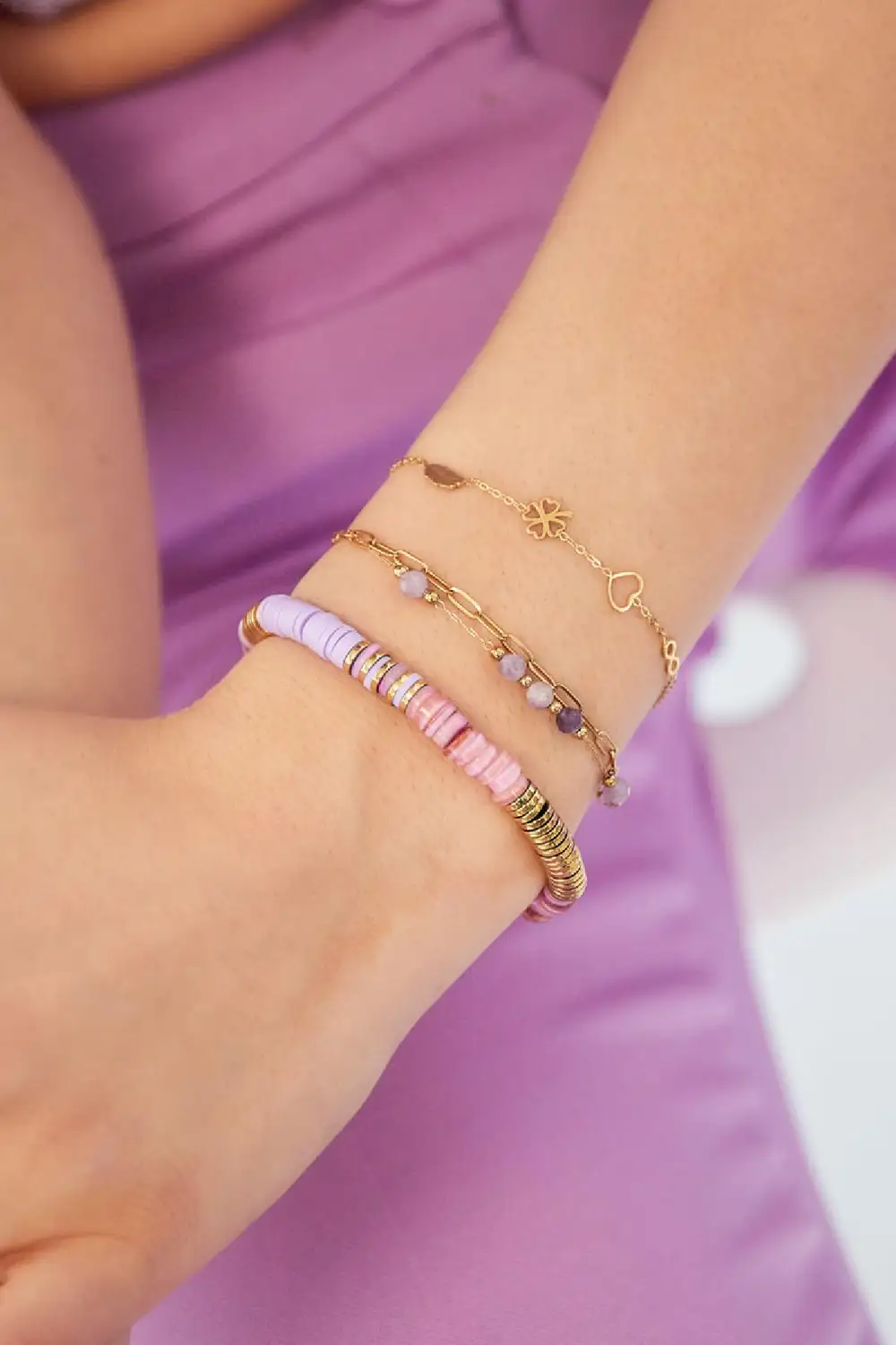 Armband Love & Hope Zilver - Afbeelding 2