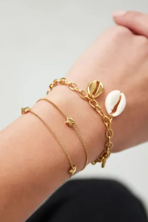 Dubbele Armband Starry Night om pols