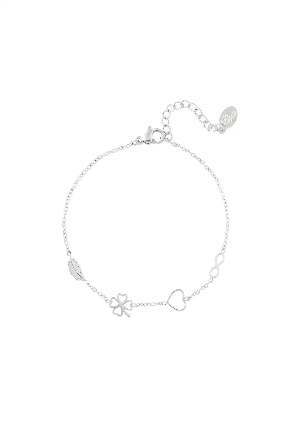 Armband Love & Hope Zilver