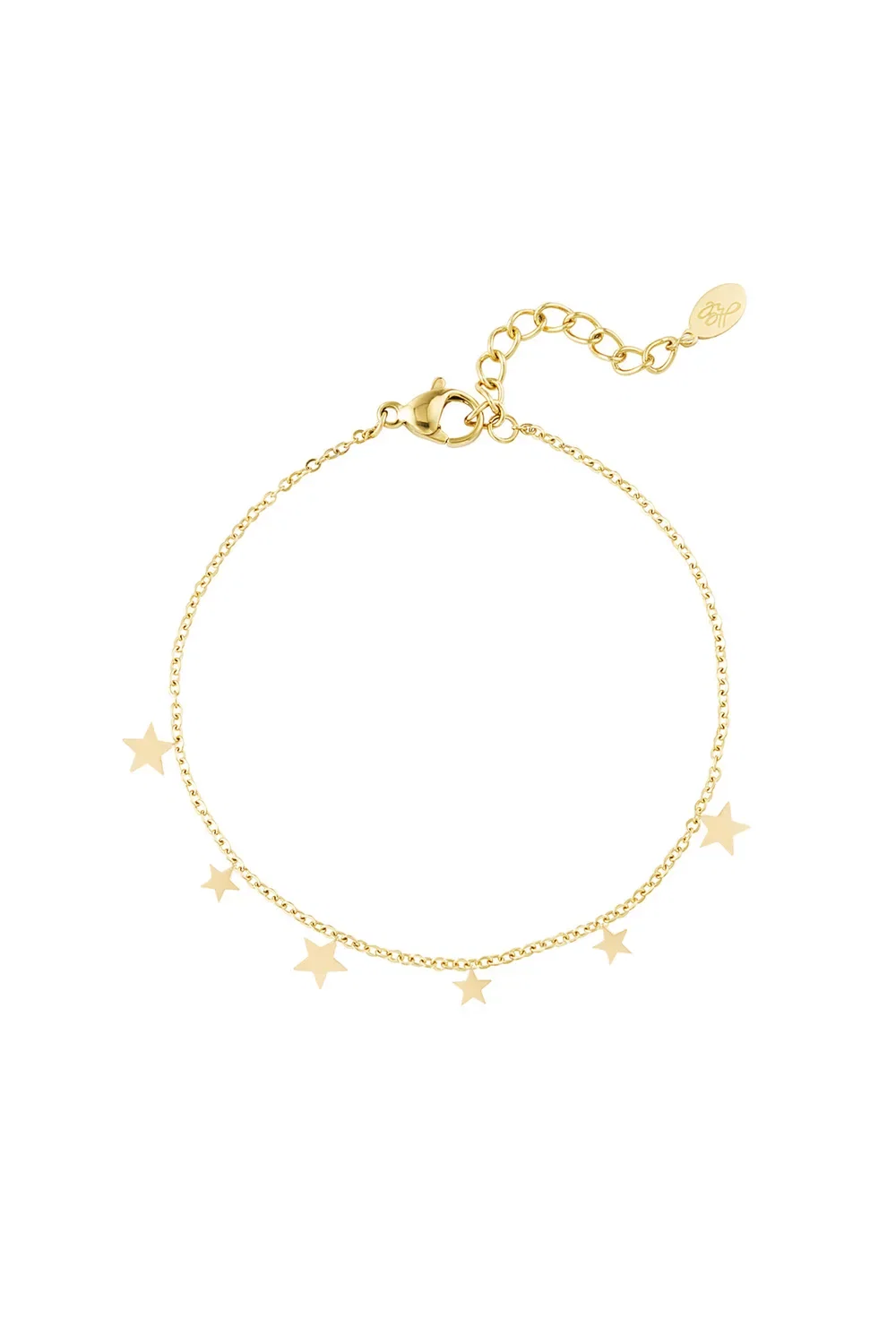 Armband Cute Sterren goud