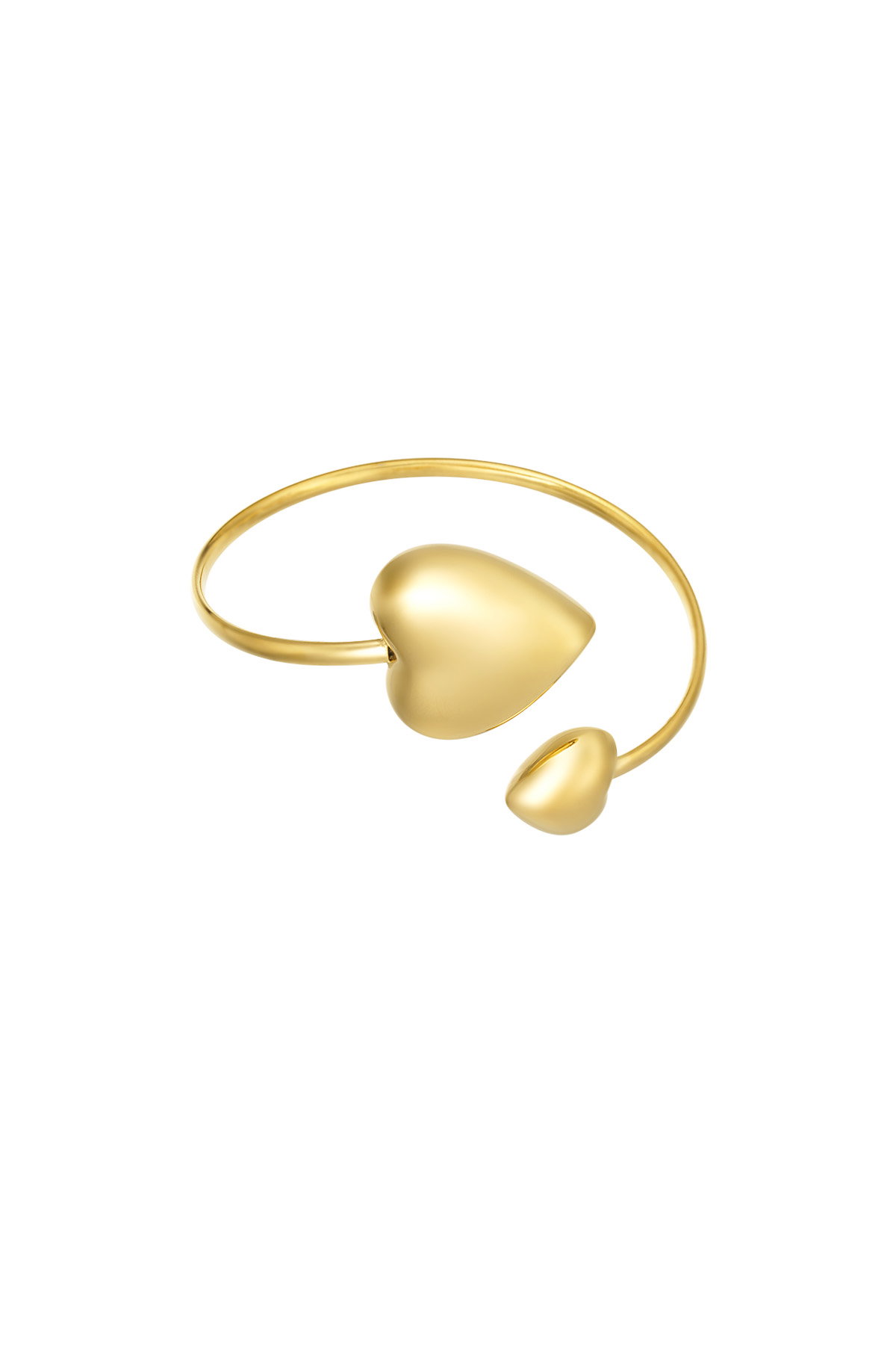 Armband Dual Heart Goud