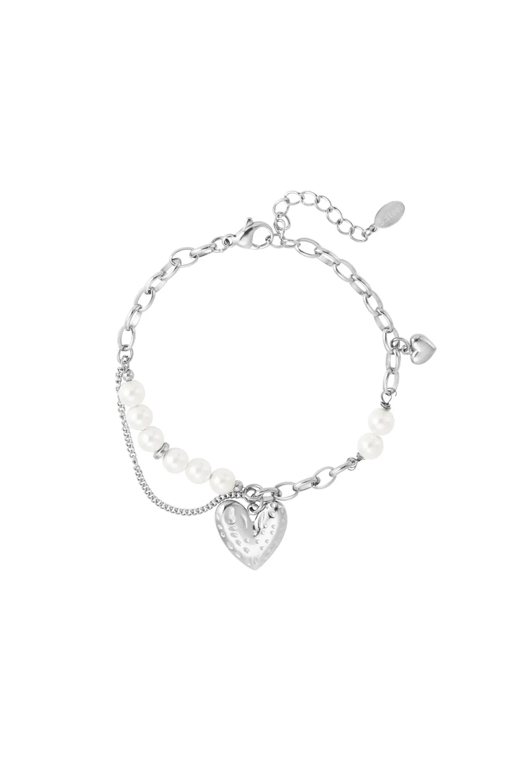 Armband Very In Love Zilver
