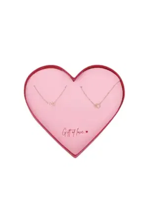 Gift Of Love Stainless Steel Infinity Armbanden Goud