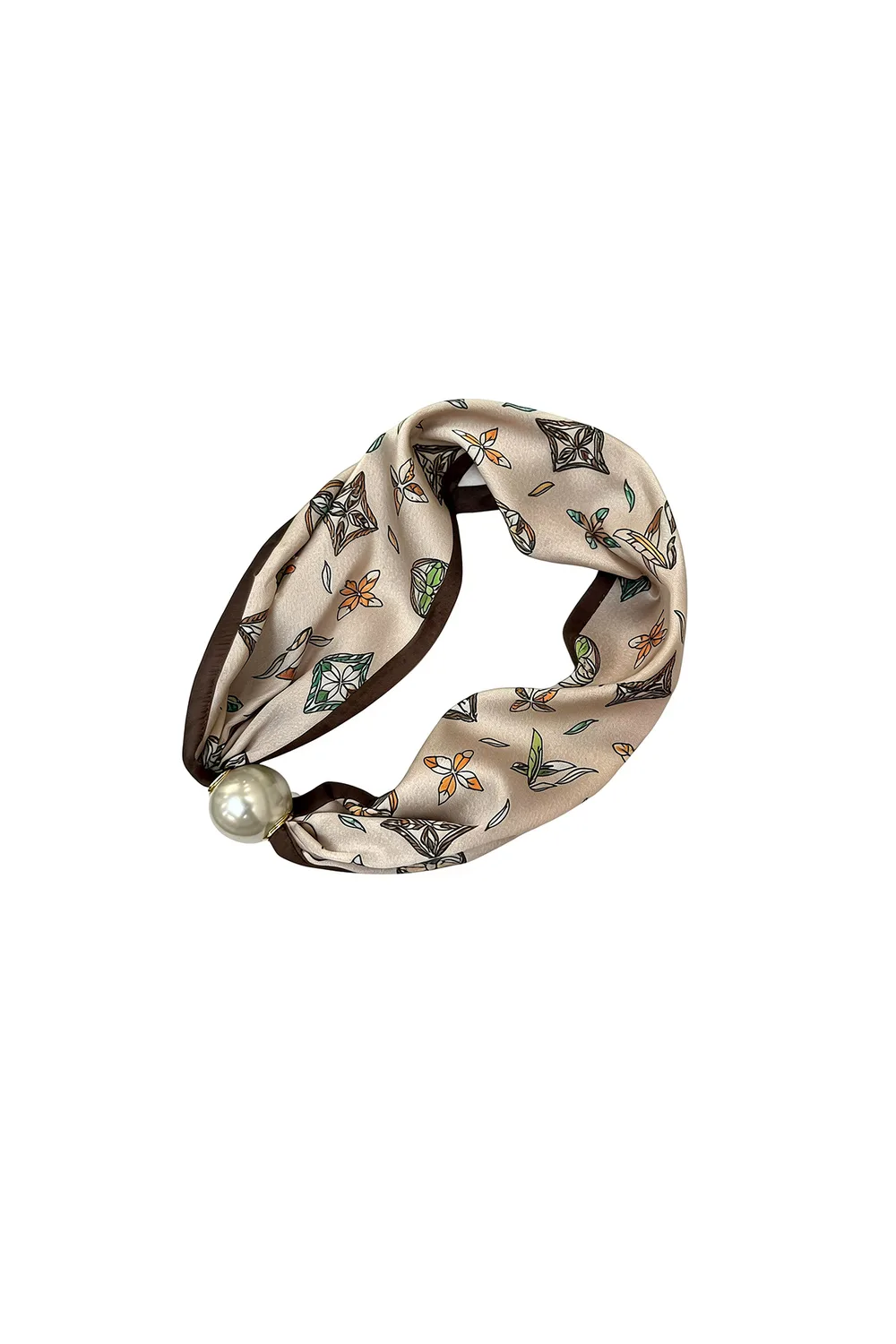 Trendy Sjaaltje Met Magneetsluiting Summer Khaki