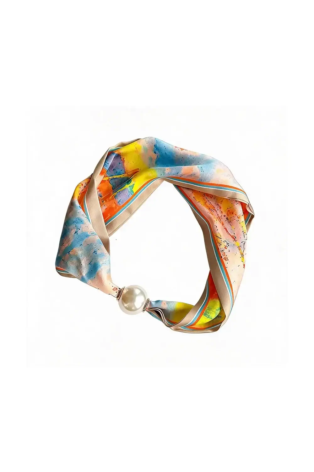 sjaaltje met magneetsluiting colorful