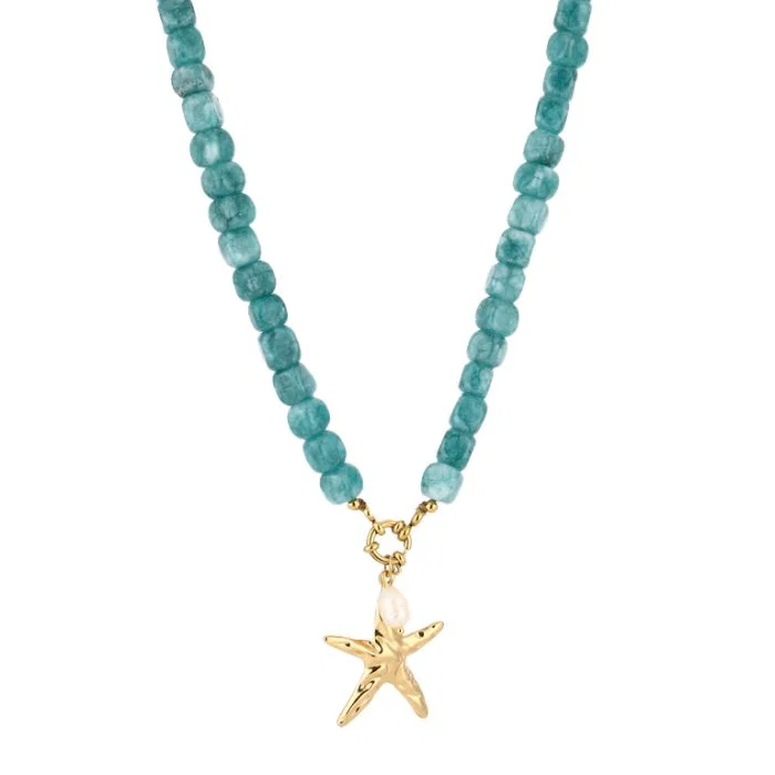 Kralenketting Met Zeester Hanger - Afbeelding 4