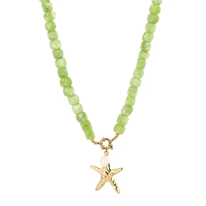 Kralenketting Met Zeester Hanger - Afbeelding 3