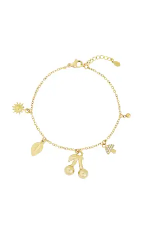 Armband Cherry Bliss – Goud