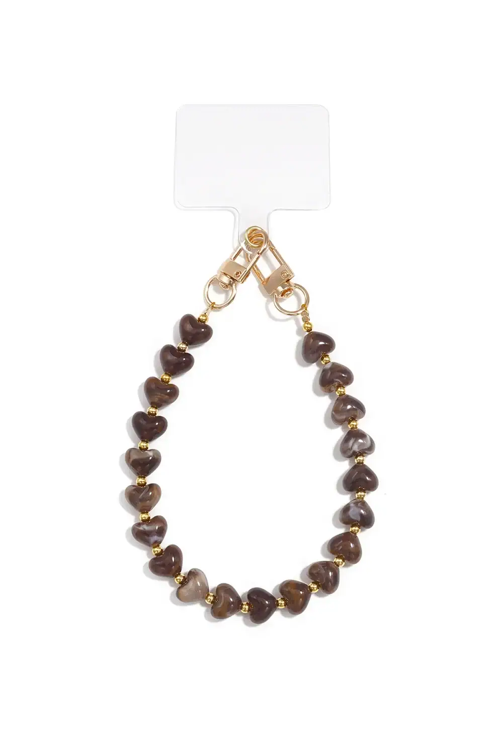 Telefoonaccessoire Met Hartjes Acryl Coffee