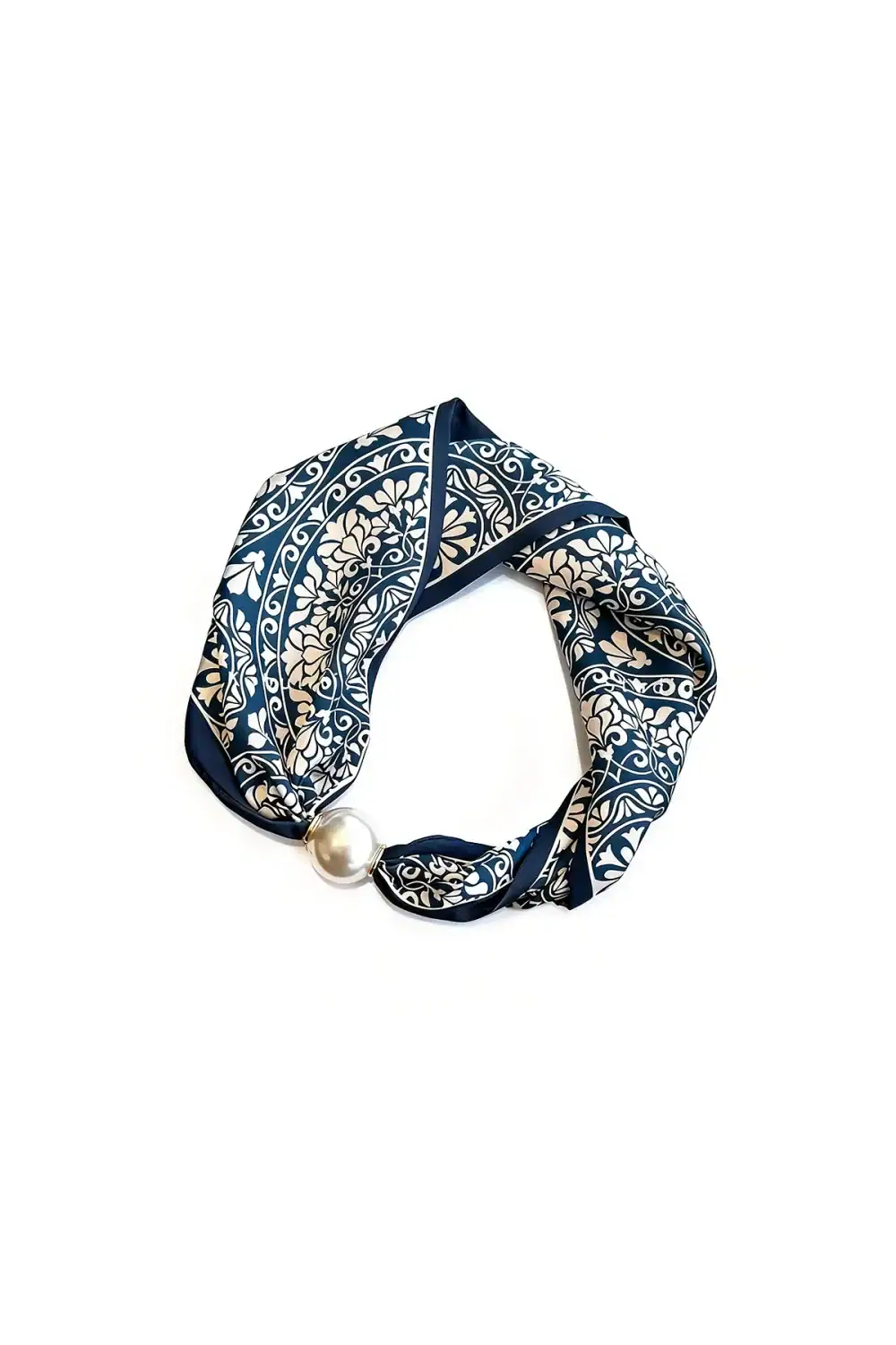 Sjaaltje Met magneetsluiting Summer blauw