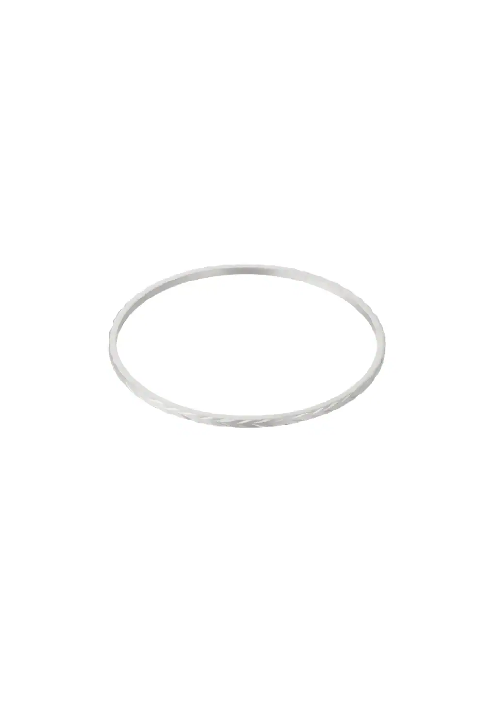Braided Bangle Zilver