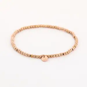 Kralenarmband Rose Goud – 3 mm