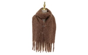 Wintersjaal Breuil Met Parelspeld – Browny