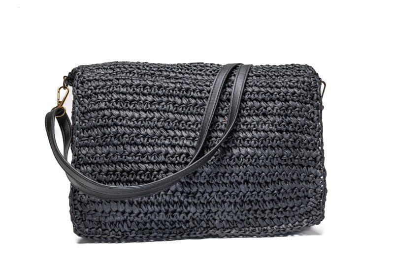 Gevlochten Damestas Crossbody Veluwe Zwart - Afbeelding 3