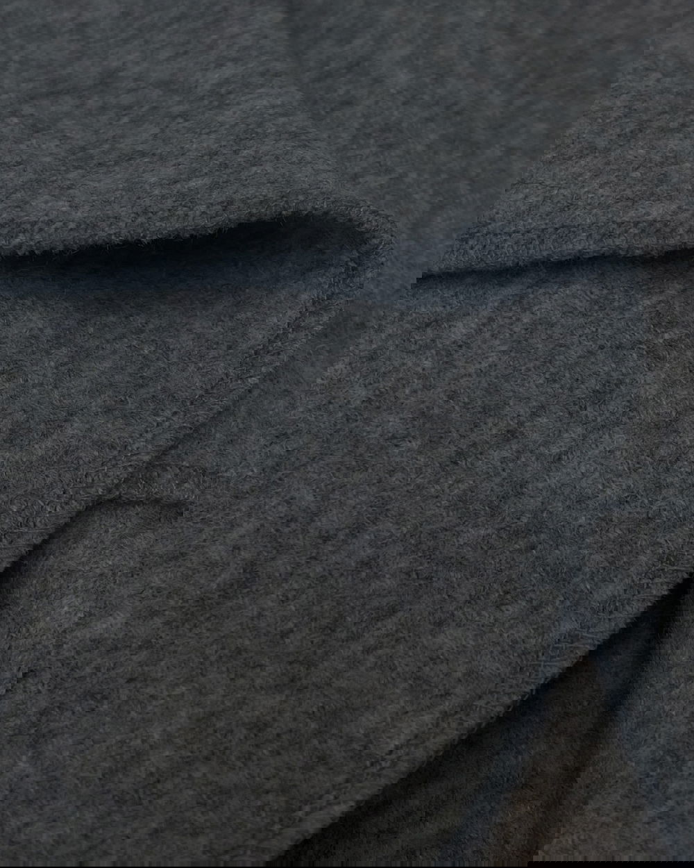 wiegdeken wool earl grey - Afbeelding 2