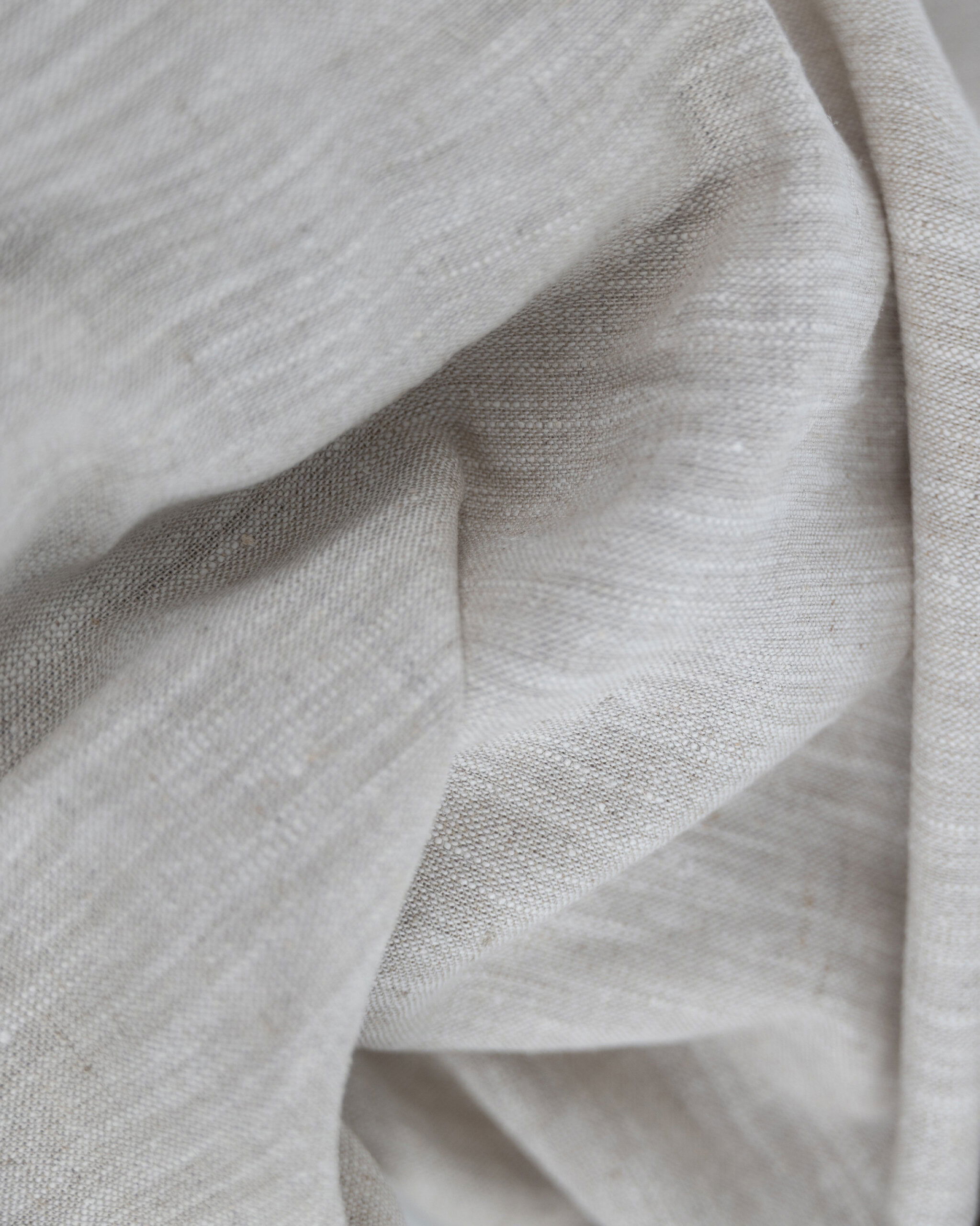 wieglaken fine linnen pepper - Afbeelding 2