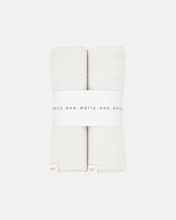 swaddles eggshell & eggshell small 2-pack