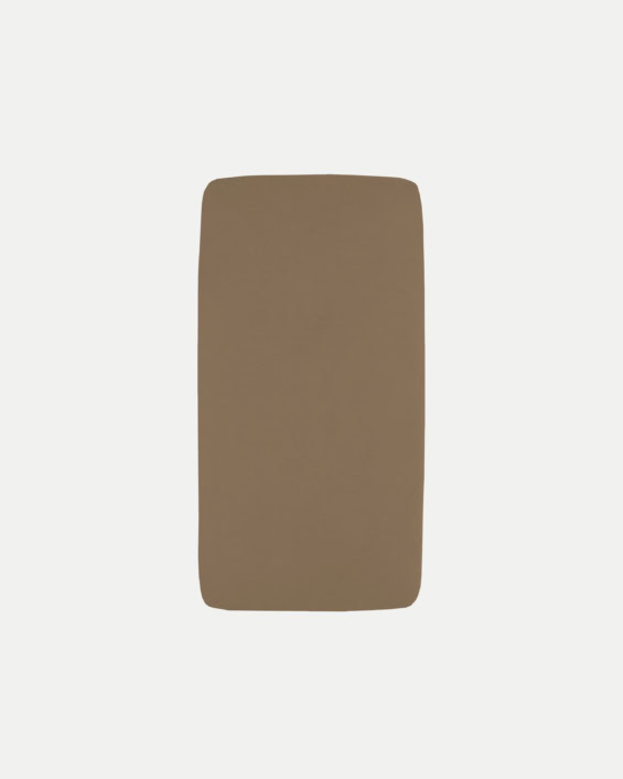 hoeslaken junior bamboo latte