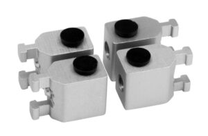 bloksteun plankdrager drager legbord glazen plank zilver