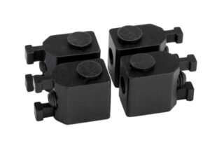 bloksteun plankdrager drager legbord glazen plank zwart