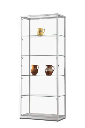 Vitrine Galaxie-800 zilver