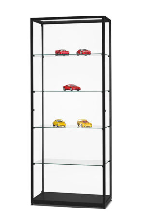 91501238 Vitrine WMS H800 Zwart
