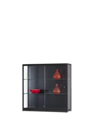 Vitrine Aston-1000 zwart STAAND