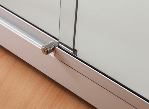 Vitrinekast Aston-1000 zilver B1 - Afbeelding 2