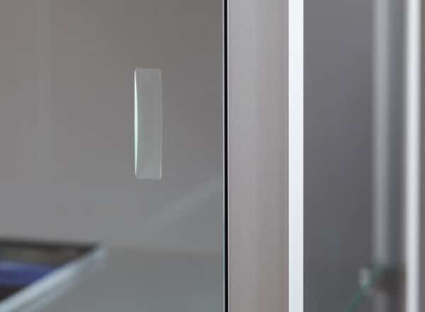 Vitrinekast Aston-1000 zilver B1 - Afbeelding 3