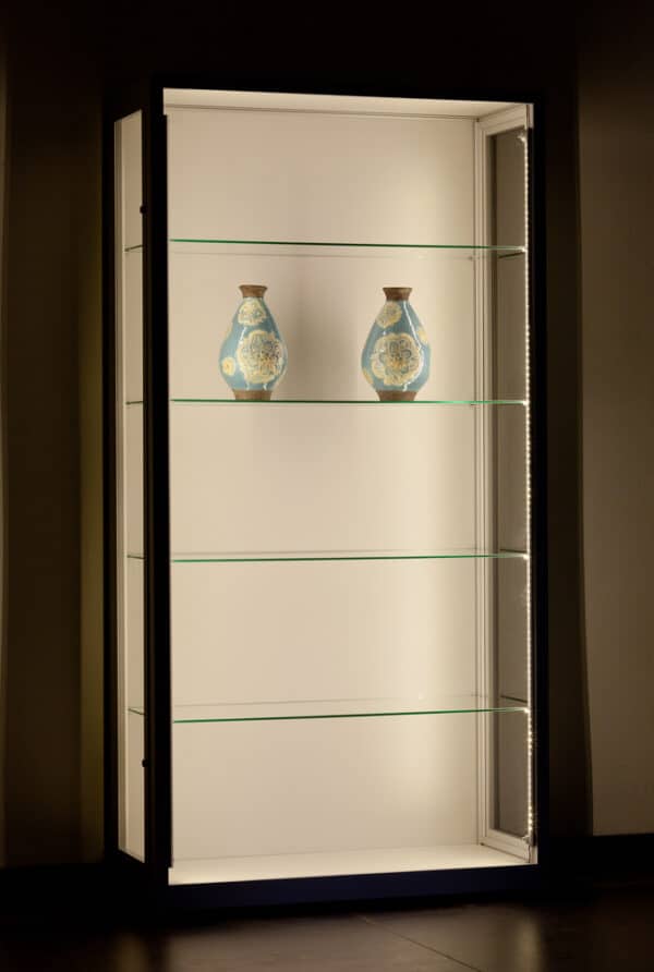 Stofdichte Vitrine Volante 800 met LEDstrips (of zwart) - Afbeelding 7