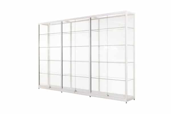 Vitrinekast Thema-2952 zilver