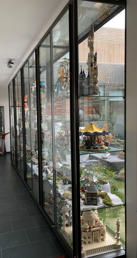 lego vitrine wand maatwerk verzameling