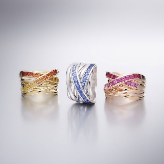 Sunshine Xpression ring geelgoud - Afbeelding 2