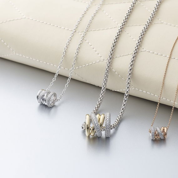Diamond Xpression collier medium roségoud - Afbeelding 3