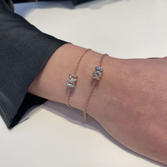 Diamond Xpression armband roségoud - Afbeelding 4