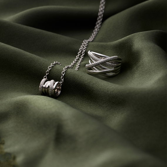 Diamond Xpression ring witgoud - Afbeelding 4