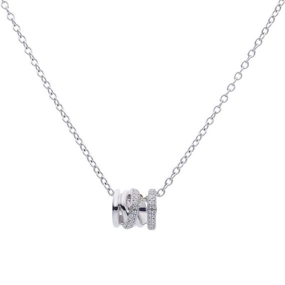 Katinka Berretty - Diamond Xpression collier medium witgoud