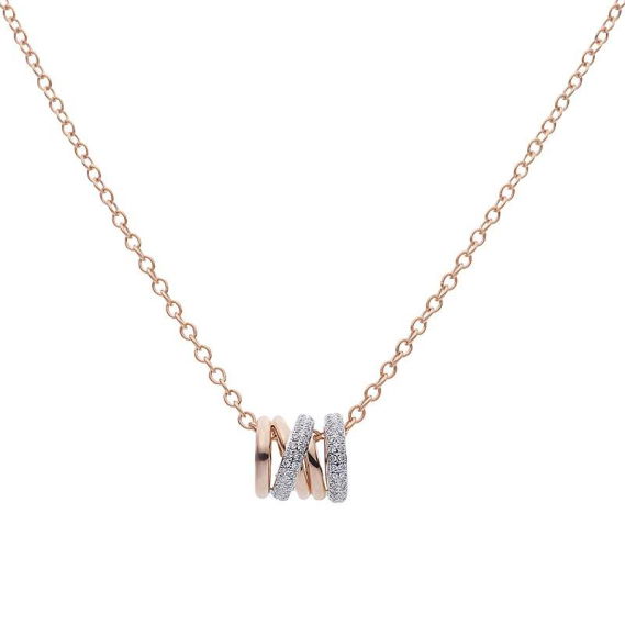 Katinka Berretty - Diamond Xpression collier medium rosegoud