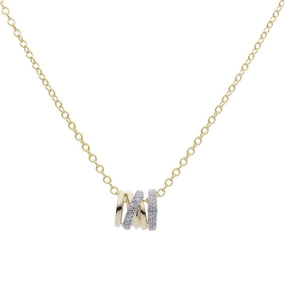 Katinka Berrety - Diamond Xpression collier medium geelgoud