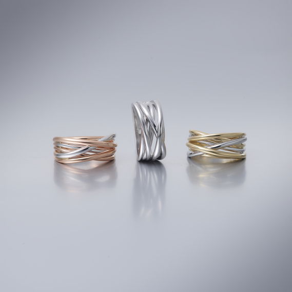 Just Elegant Xpression ring roségoud - Afbeelding 4