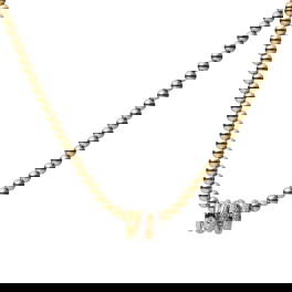 Diamond Xpression collier bolletjes geelgoud