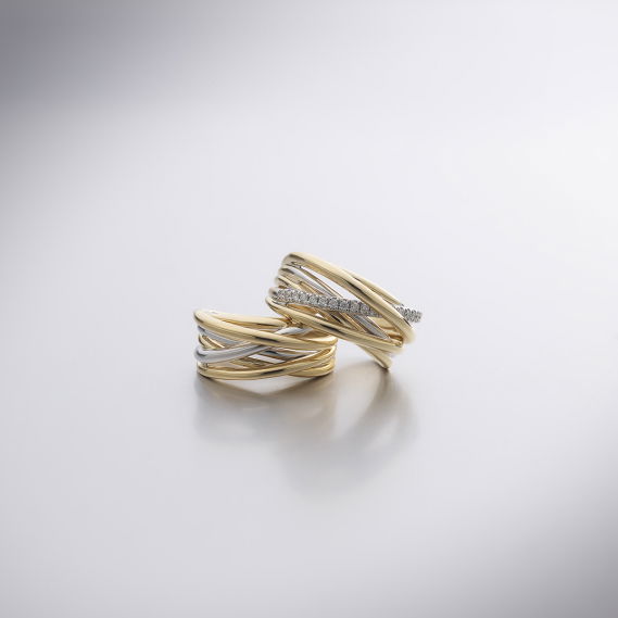 Elegant Xpression Diamond ring geelgoud - Afbeelding 3